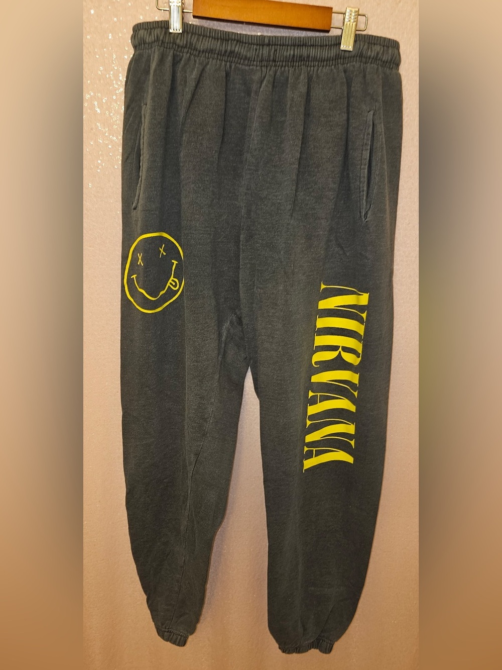 NIRVANA gray sweatpants